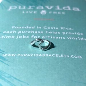 pura vida wave ear cuff